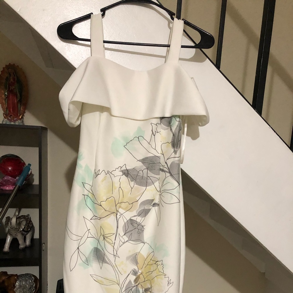 Coast floral formal dress